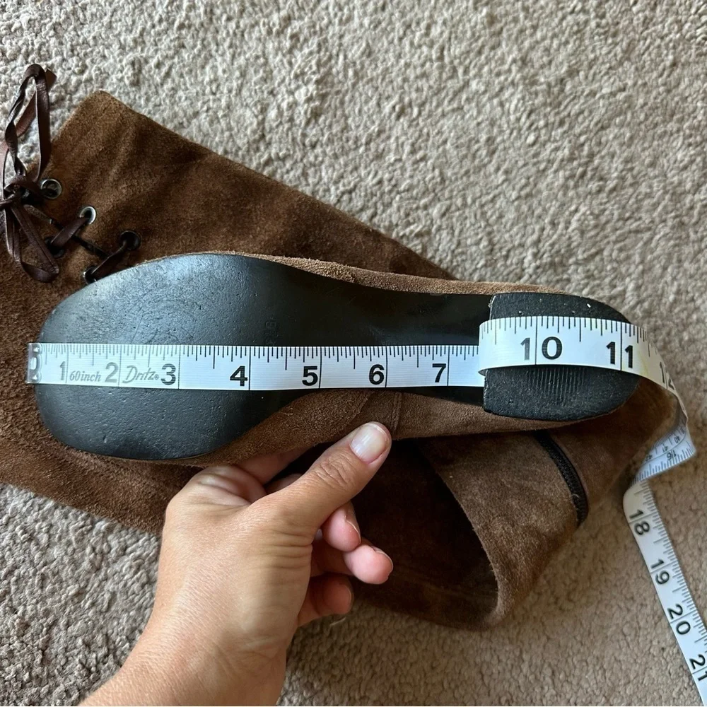 VTG Sandler Suede Knee-High Boots Authentic 1970s-1980s – Made in Australia